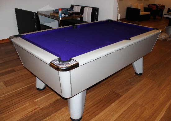 Aluminium Slate Bed Pool Table - 7ft