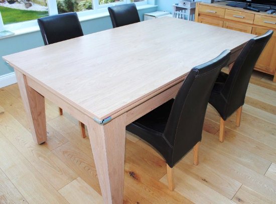 Classic Diner Oak Dining Table