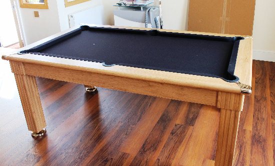 Pool Dining Table - Oak Traditional