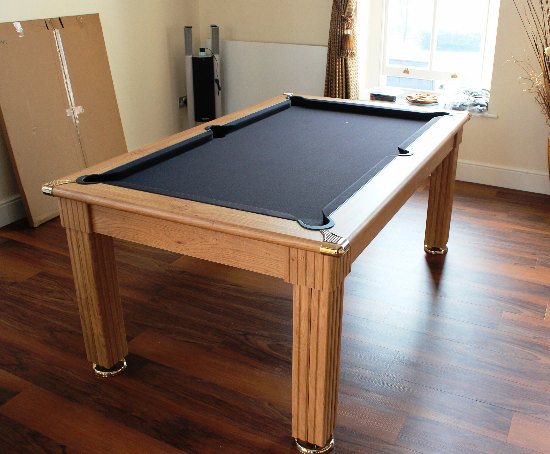 Traditional Slate Bed Dining Pool Table