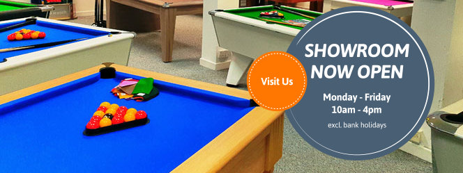 Pool Tables Online Showroom - Come and Visit Us