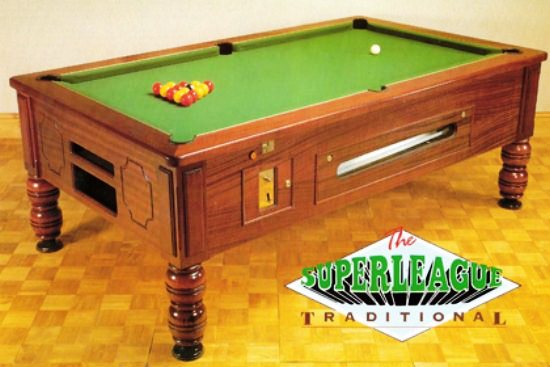 The Famous Superleague Pool Tables