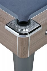 2-4 Week Delivery - Omega Pro 7ft Grey Oak Pool Table