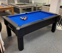 EX Showroom - 6ft Optima Paris Black Slate Bed Pool Table