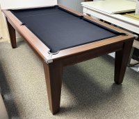 2-4 Week Delivery - Gatley Classic Dark Walnut Pool Dining Table - 6ft or 7ft