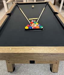 3-7 Day Delivery - Spirit 7ft Wood Bed American Pool Table