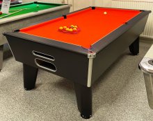 2-4 Week Delivery - 7ft Classic Black Slate Bed Pool Table