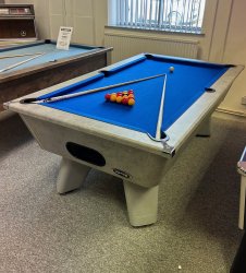 2-4 Week Delivery - 7ft Grey Wolf Slate Bed Pool Table