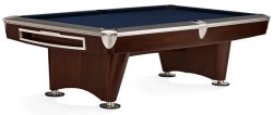 Brunswick Gold Crown VI Espresso Pool Table - 8ft & 9ft