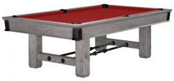 Brunswick Canton Rustic Grey Pool Table  8ft