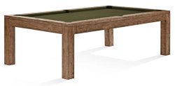 Brunswick Sanibel Rustic Dark Brown Pool Table - 7ft & 8ft Sizes