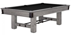 Brunswick Canton Rustic Grey Pool Table  8ft