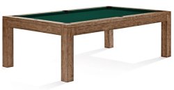 Brunswick Sanibel Rustic Dark Brown Pool Table - 7ft & 8ft Sizes