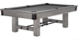 Brunswick Canton Rustic Grey Pool Table  8ft