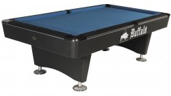 Buffalo Dominator Black American Pool Table - 8ft, 9ft