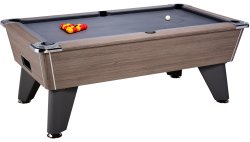 2-4 Weeks from Jan 2nd - 6ft DPT Omega Pro Grey Oak Pool Table