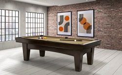 Brunswick Winfield Espresso Pool Table - 8ft Size