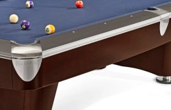 Brunswick Gold Crown VI Espresso Pool Table - 8ft & 9ft