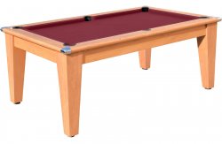 2-4 Week Delivery - Classic Oak Pool Dining Table - 6ft or 7ft