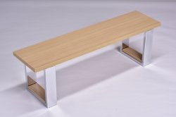 Oak DPT Pool Bench