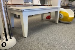 2-4 Week Delivery - Classic White Pool Dining Table - 6ft or 7ft