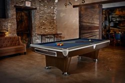 Brunswick Gold Crown VI Espresso Pool Table - 8ft & 9ft