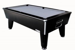 2-4 Week Delivery - 6ft Optima Classic Black Slate Bed Pool Table