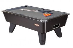 2-4 Week Delivery - 6ft Supreme Winner Black Pool Table