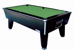 2-4 Week Delivery - 6ft Optima Classic Black Slate Bed Pool Table