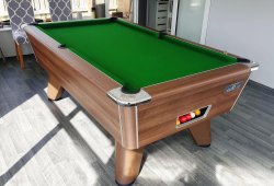 2-4 Week Delivery - 7ft Supreme Winner Walnut Table