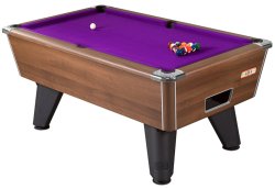 2-4 Week Delivery - 7ft Supreme Winner Walnut Table