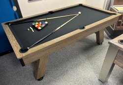 3-7 Day Delivery - Spirit 7ft Wood Bed American Pool Table