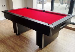 2-4 Week Delivery - Classic Slimline White Pool Table - 7ft Size