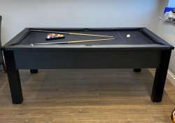 Stealth Slate Bed Pool Table - 6ft or 7ft