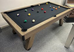 3-7 Day Delivery - Spirit 7ft Wood Bed American Pool Table