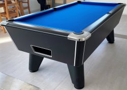 2-4 Week Delivery - 6ft Supreme Winner Black Pool Table