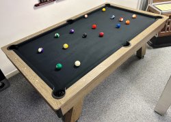 3-7 Day Delivery - Spirit 7ft Wood Bed American Pool Table