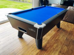 2-4 Week Delivery - 6ft Supreme Winner Black Pool Table