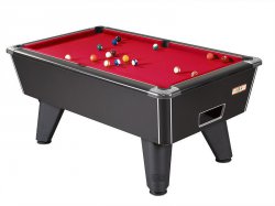 2-4 Week Delivery - 6ft Supreme Winner Black Pool Table