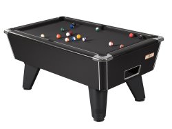 2-4 Week Delivery - 7ft Supreme Winner Black Pool Table