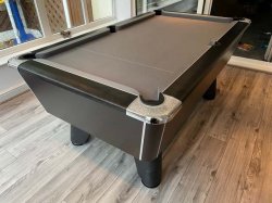 2-4 Week Delivery - 6ft Supreme Winner Black Pool Table