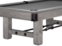 Brunswick Canton Rustic Grey Pool Table  8ft