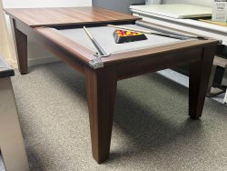 3-4 Week Delivery - Gatley Classic Dark Walnut Pool Dining Table - 6ft or 7ft