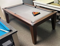 3-4 Week Delivery - Gatley Classic Dark Walnut Pool Dining Table - 6ft or 7ft