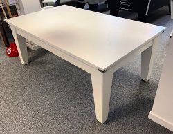 2-4 Week Delivery - Classic White Pool Dining Table - 6ft or 7ft