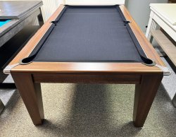 3-4 Week Delivery - Gatley Classic Dark Walnut Pool Dining Table - 6ft or 7ft