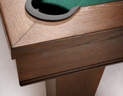 Brunswick Winfield Nutmeg Pool Table - 8ft Size