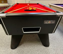 2-4 Week Delivery - 6ft Supreme Winner Black Pool Table