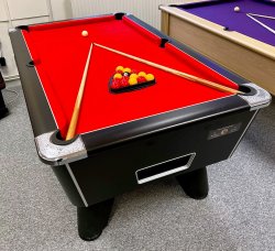 2-4 Week Delivery - 6ft Supreme Winner Black Pool Table