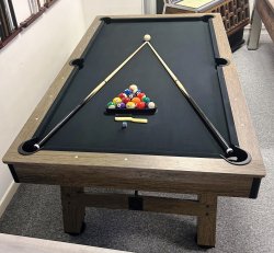 3-7 Day Delivery - Spirit 7ft Wood Bed American Pool Table